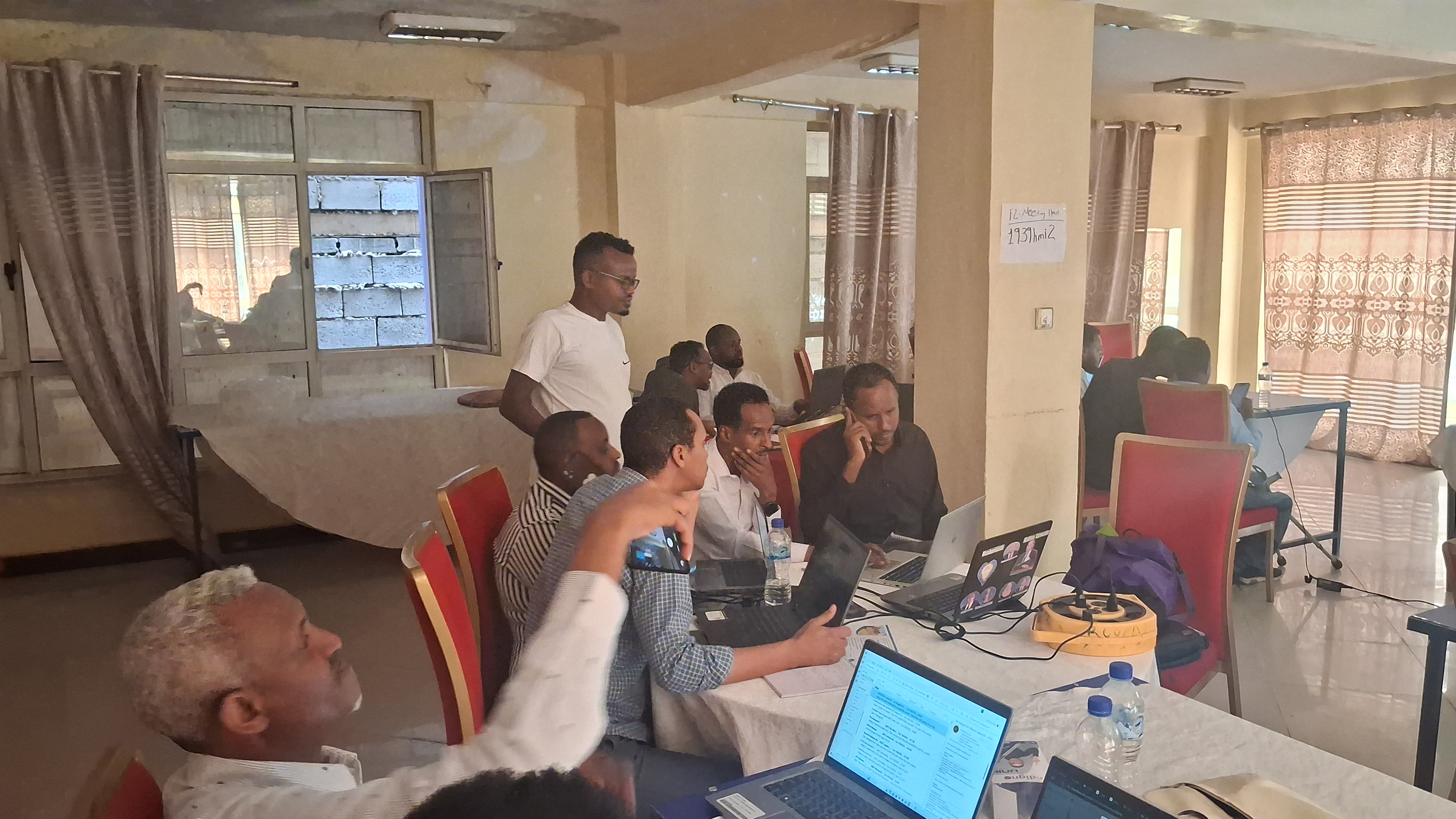 Practical session at Jigjiga