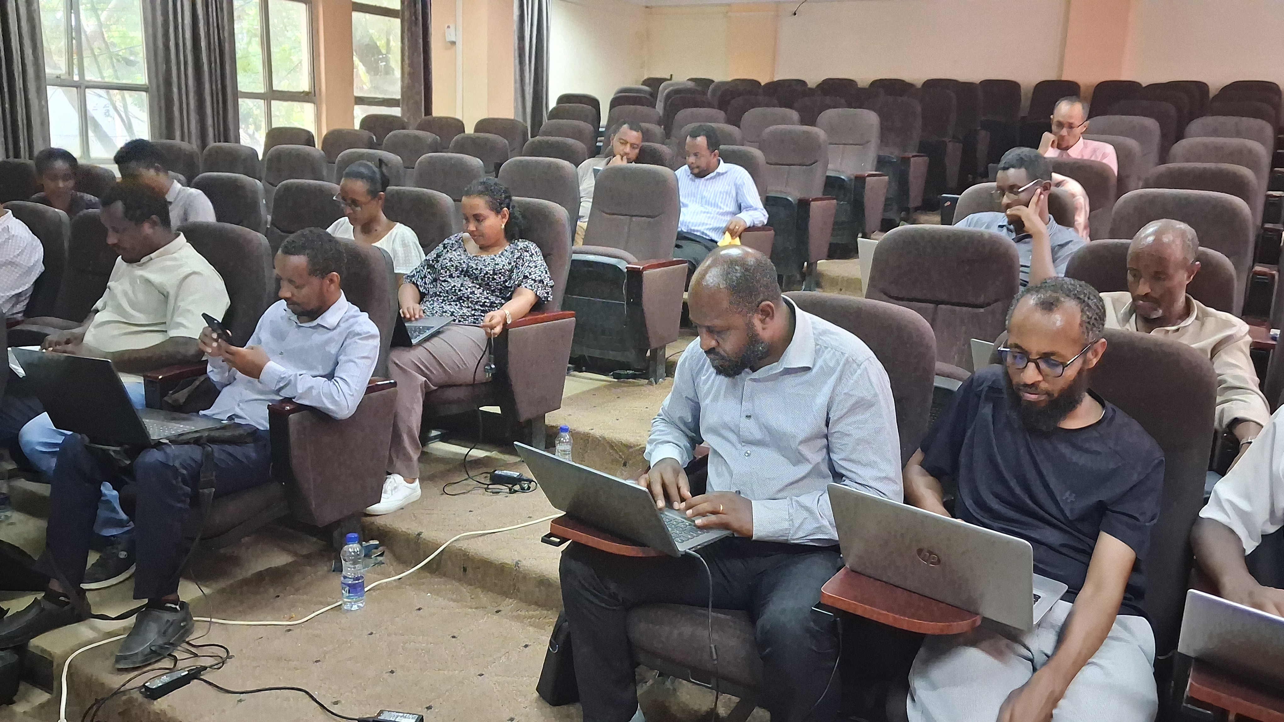 Practical session at Dire Dawa University