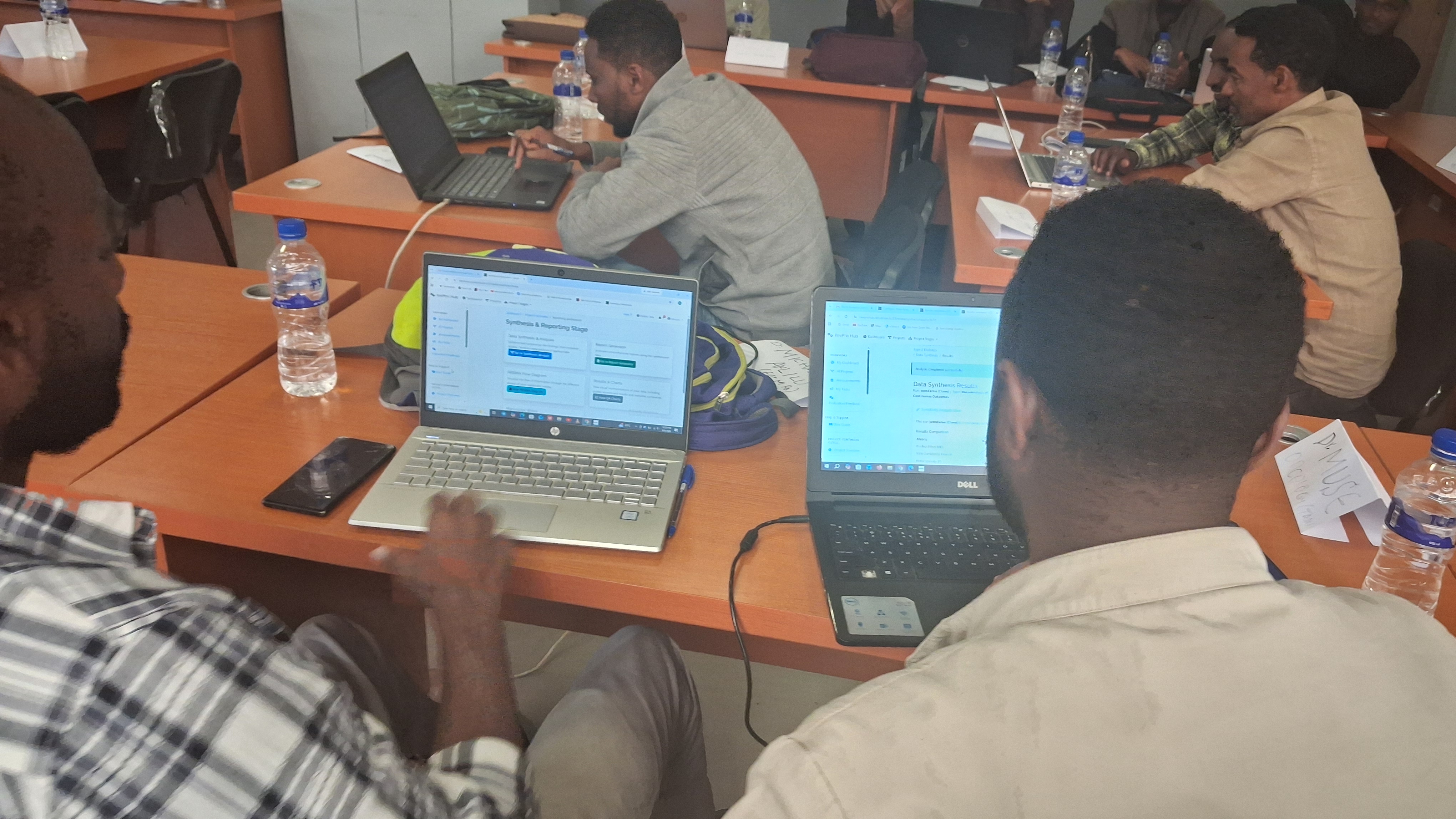 Third cohort training at AAU