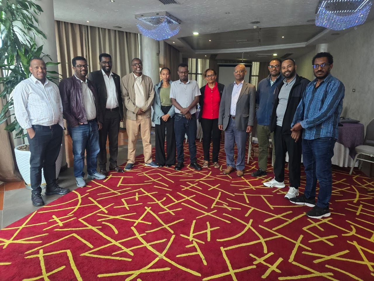 First national working group meeting to develop training manual organized by the Ethiopian Society of Emergency and Critical Care Professionals (ESEP), March 28, 2026, Eliana Hotel, Addis Ababa, Ethiopia.