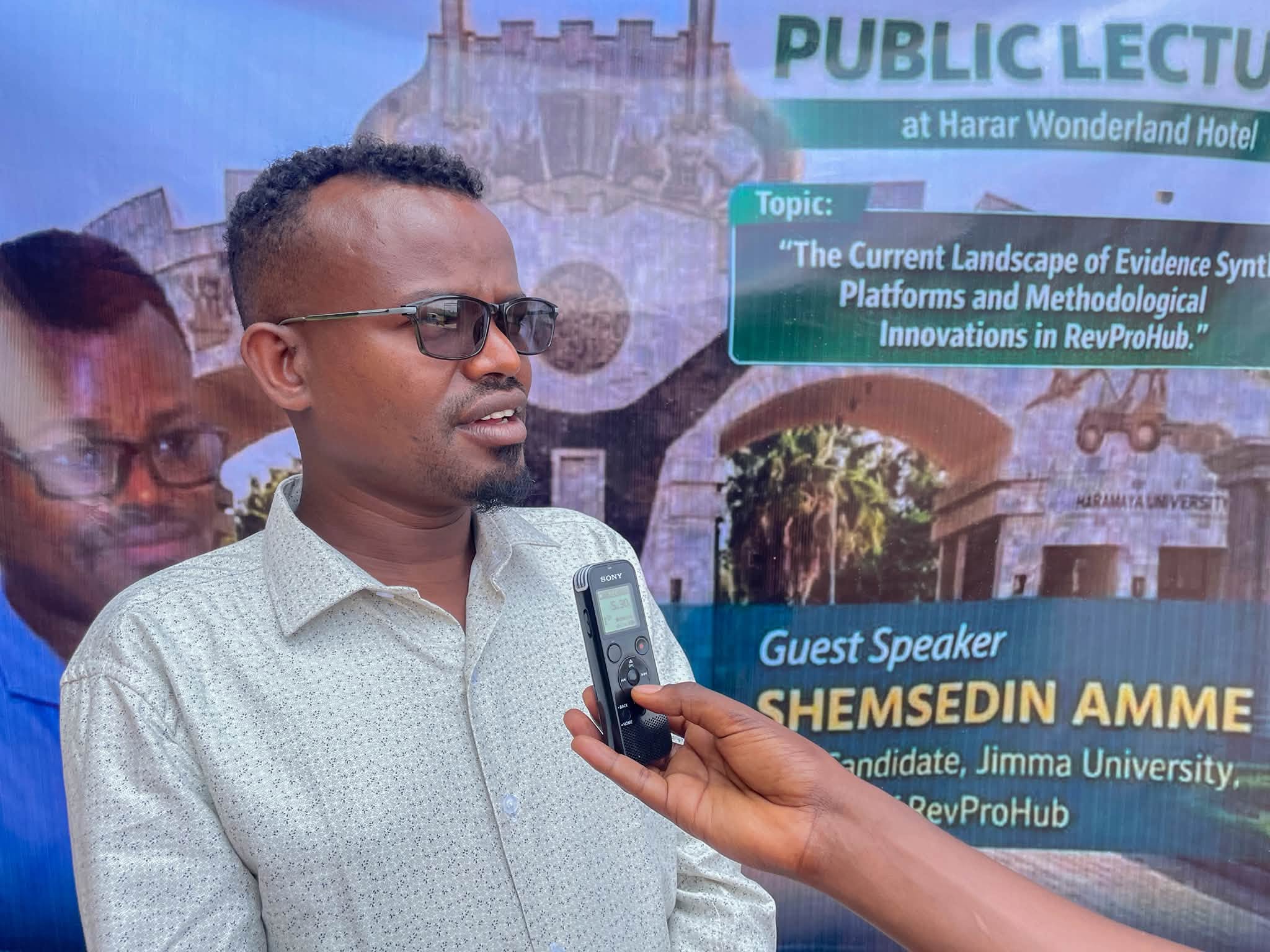 Media brief at Haramaya University