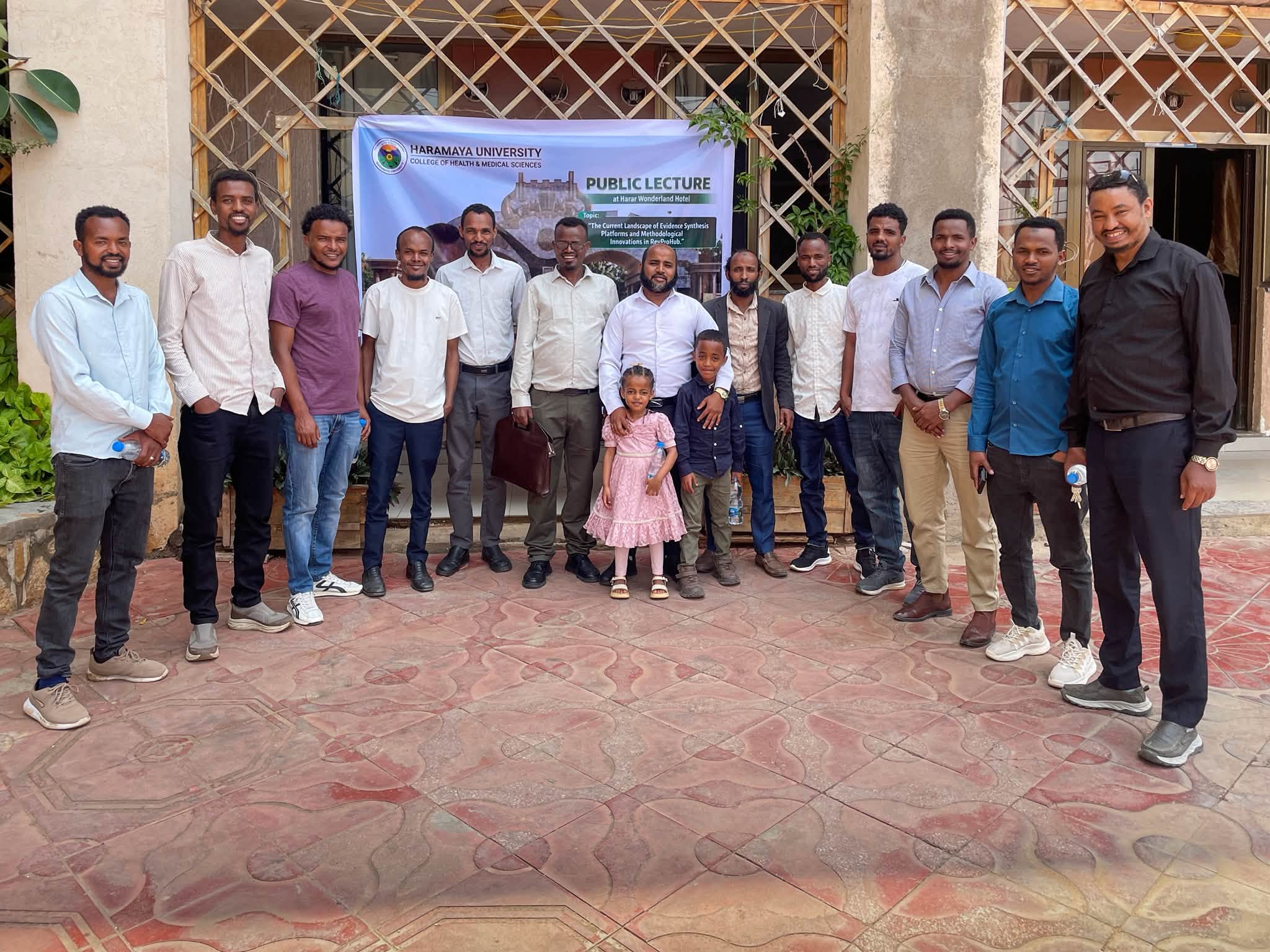 Public lecture session at Haramaya University