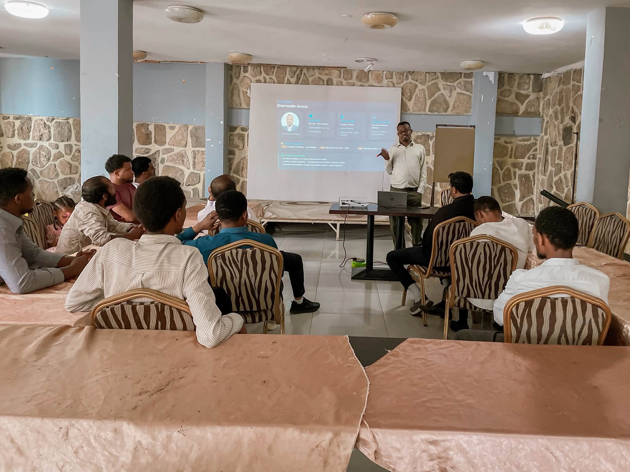 Public lecture session at Haramaya University