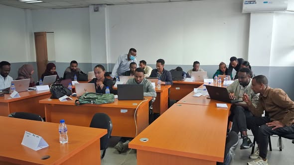 Third cohort training at AAU