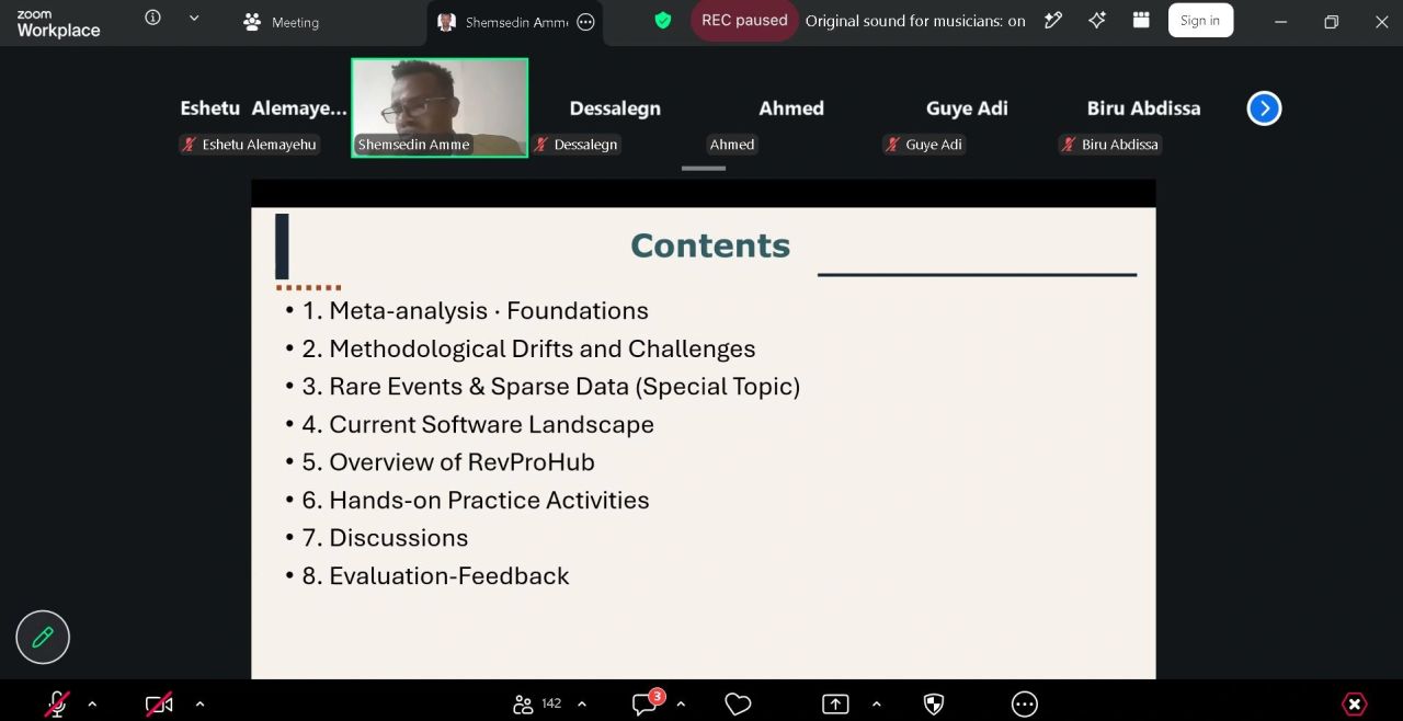 Online Training Session